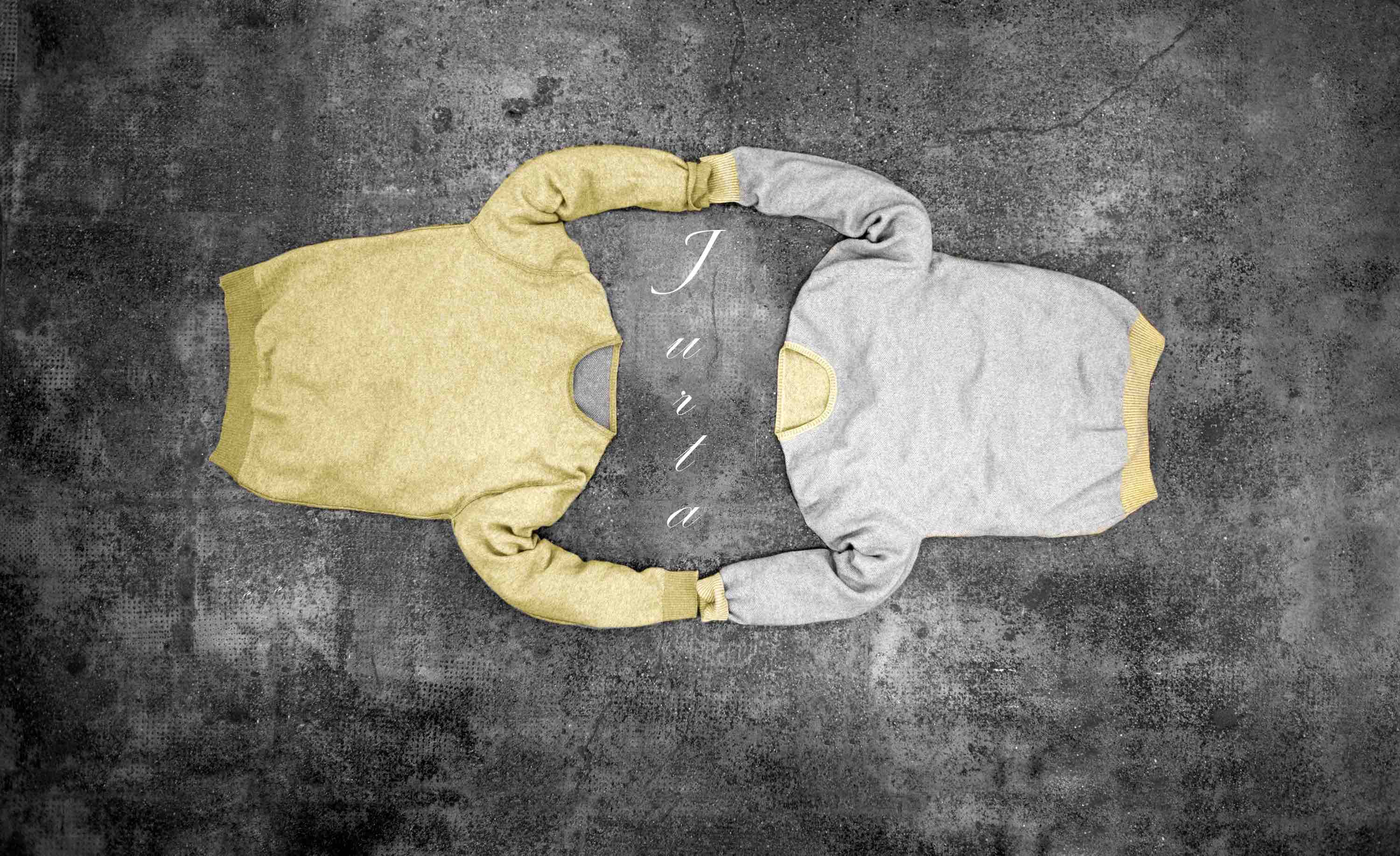 maglie jurta combinazione cromatica grigio verde style=